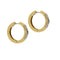 Boucles d'oreilles Boucles d'oreilles créoles avec diamants 58 Facettes 32166