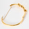 Bracelet Bracelet jonc motif serpent en or jaune et rubis 58 Facettes ROD3486