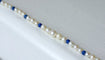 Collier Collier perles de culture et lapis lazuli or jaune 58 Facettes