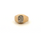 Bague 48 Chevalière Or Jaune 18k & Diamants 58 Facettes 66-GS35365-3