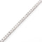 Bracelet Rivière en Or gris orné de diamant 58 Facettes 0