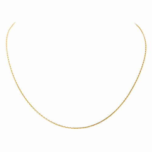 Collier Collier Maille forçat Or jaune 58 Facettes 3140403CN