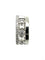 Boucles d'oreilles MESSIKA. Collection "Move Romane", clip or blanc 18K et diamants 58 Facettes