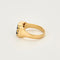 Bague 54,5 Bague or jaune, saphirs et diamants 58 Facettes SMA0067