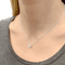 Bague Collier solitaire diamant. 58 Facettes 34370