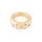 Bague 51.5 Bague jonc de la Maison Chaumet ornée de diamants 58 Facettes 1