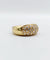 Bague 52.5 Bague jonc bombée or jaune 18k pavé 0,65 carats de diamants taille brillant 58 Facettes A04886