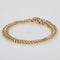 Bracelet Fin bracelet gourmette or jaune d'occasion 58 Facettes 24-036