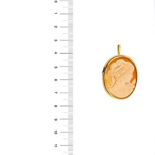 Pendentif Broche pendentif camée 58 Facettes 36055