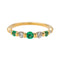 Bague 54 Bague Or jaune Emeraude 58 Facettes 3622952CN
