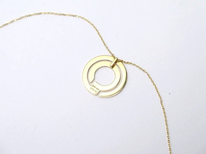 Collier collier DINH VAN seventies or jaune 58 Facettes 259887