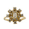 Bague 58 Bague Fleur diamants 58 Facettes 25381