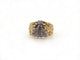 Bague 52 bague GUCCI abeille le marche des merveilles en or jaune 18k argent 800 58 Facettes 259402