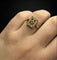 Bague Bague du début du XXe siècle ornée de rubellites et de micro-perles 58 Facettes