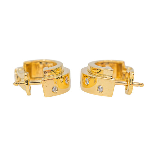 Boucles d'oreilles Piaget Boucles d'oreilles Or jaune Diamant 58 Facettes 3010294CN