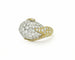 Bague Bague en or jaune et blanc avec diamants 58 Facettes