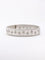 Bracelet Bracelet maille polonaise or blanc 58 Facettes 1152.3