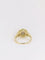 Bague 56 Bague vintage ovale en or pavée de diamants 58 Facettes J123