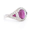 Bague 53 Bague Vintage Rubis et Diamants, Style Art Déco 58 Facettes 431