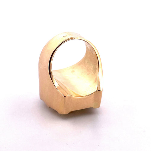 Bague Bague fer à cheval en or 18 carats et diamants 58 Facettes