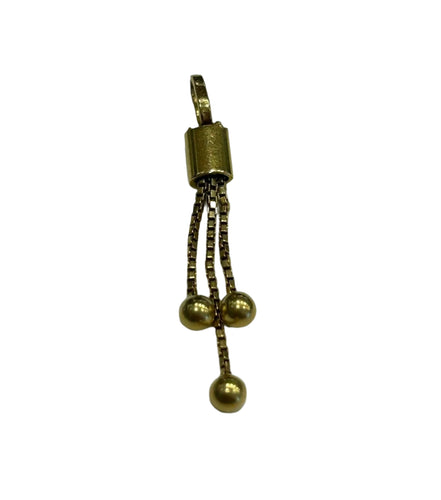 Pendentif Pendentif or jaune 3 boules 58 Facettes LP221/3