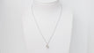 Collier Collier solitaire en or blanc et diamant 1,40ct 58 Facettes 32247