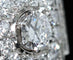 Bague Bague Art Deco 1930 en platine et brillants. 58 Facettes