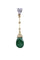 Pendentif PENDENTIF GOUTTE ÉMERAUDE ET DIAMANTS 58 Facettes 087481