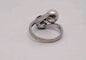 Bague Bague or blanc perles Toi et Moi 58 Facettes 12332