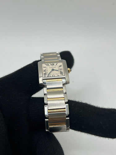 Montre Cartier - Montre Tank Française 58 Facettes