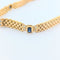 Bracelet Bracelet Art déco en or jaune diamants et saphirs 58 Facettes 31194