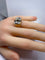 Bague 52 Bague Tank en or 18 carats et platine et diamants 58 Facettes AB517