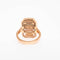 Bague 52 Bague My Way Statement or rose et diamants 58 Facettes 81094