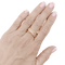 Bague 53 Bague VAN CLEEF ET ARPELS,"Duo Perlée", or rose, diamants. 58 Facettes 34781