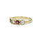 Bague 51 Bague or, diamants et rubis 58 Facettes 1064