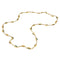 Collier Collier CHAUMET en or jaune et émail « plique-à-jour ». 58 Facettes 34785