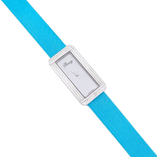 Montre Montre Poiray, "Ma Première Allongée", acier, diamants. 58 Facettes 33332