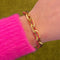 Bracelet Bracelet mailles losanges en or jaune 58 Facettes CAE-BR-MLOS-YG