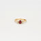 Bague 52 Bague solitaire rubis diamants 58 Facettes LP562