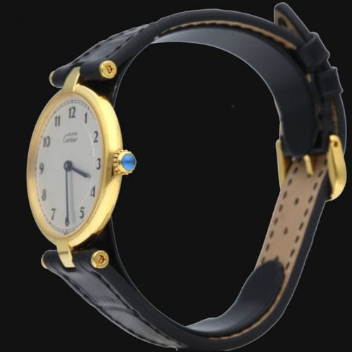 Montre Cartier Montre Must De Cartier Vermeil 58 Facettes MT41226
