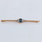 Broche Broche or jaune, saphir et diamants 58 Facettes