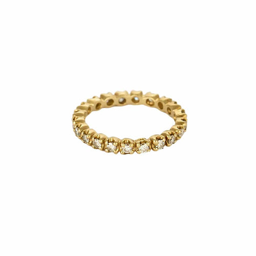 Bague 57 Bague en Or jaune 18k 58 Facettes GU00014