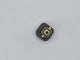Bague 56 Bague OR Jaune 18k sertie d'un Saphir central, d’éclats de diamants et d'un contour de saphir baguettes 58 Facettes 1-0000448/2