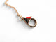 Collier collier CARTIER crn7063100 pendentif en or rose 18k diamant 0.32 ct 58 Facettes 270983