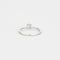 Bague 53 Solitaire or blanc diamant 58 Facettes 3121290