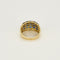 Bague 53 Bague en Or jaune & blanc 18k 58 Facettes DINA0288