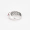 Bague 56 Bague or blanc, diamants et rubis 58 Facettes CRE0041X3
