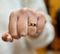 Bague 52 Alliance Cartier Love or gris et 1 diamant 58 Facettes