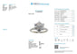 Bague 49 Bague marguerite en or blanc certifiée HRD avec diamants naturels de 1,10 carat 58 Facettes