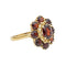 Bague 54 Bague Pompadour Or jaune Grenat 58 Facettes 3696610CN